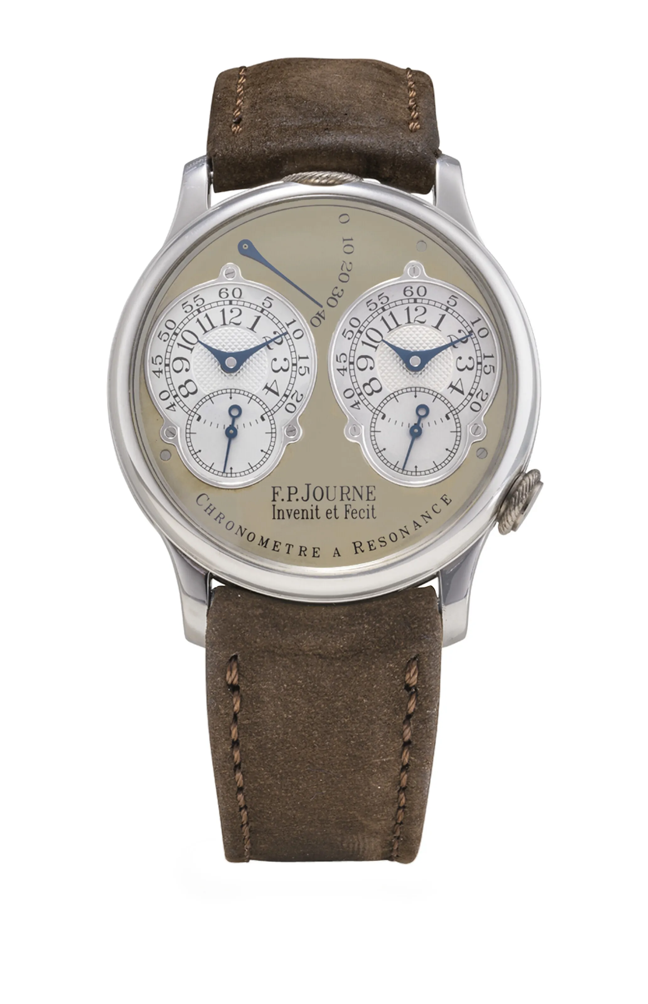 F.P. Journe Chronomètre à Résonance 38mm Platinum Gray