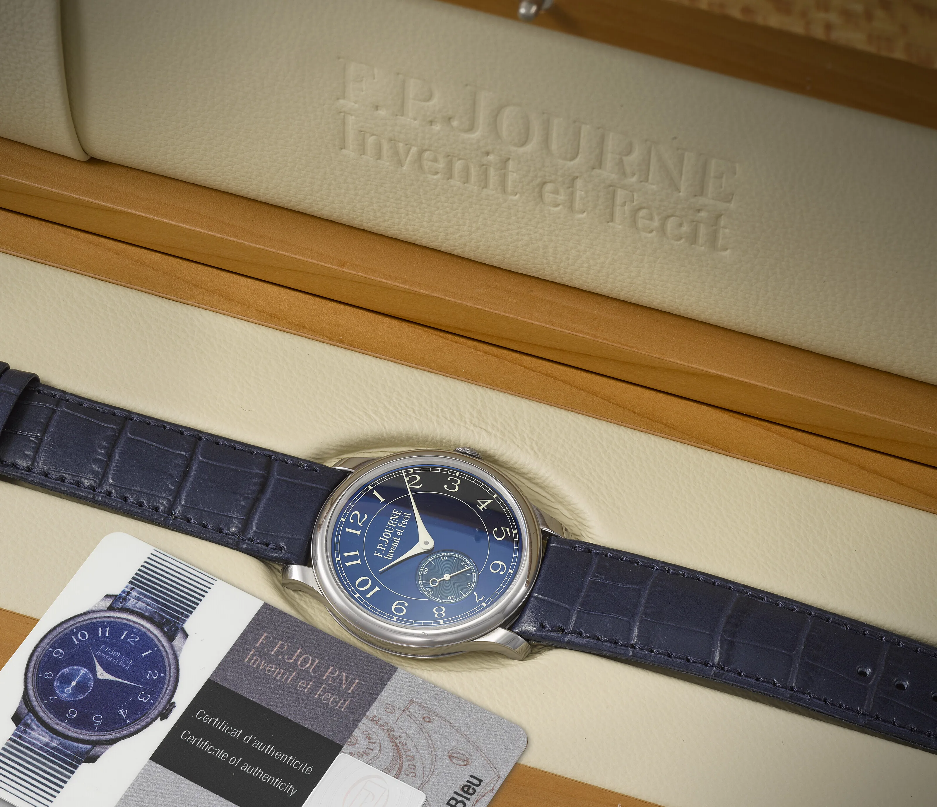 F.P. Journe Chronometre Bleu 487-CB 39mm Tantalum Blue 1