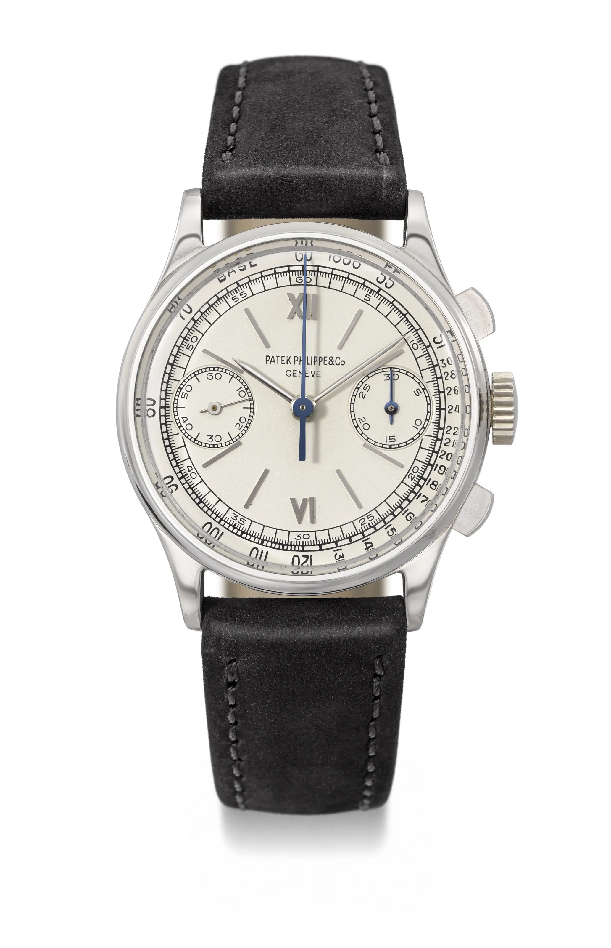 Patek Philippe Chronograph 130 33mm Stainless steel Silver