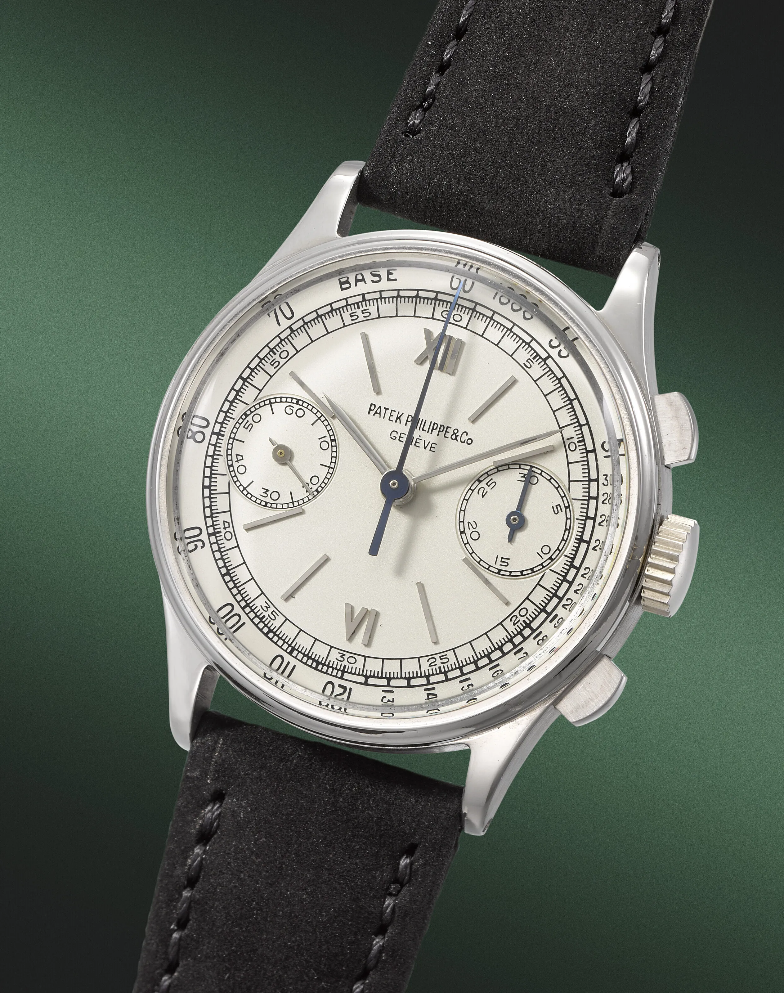 Patek Philippe Chronograph 130 33mm Stainless steel Silver 1