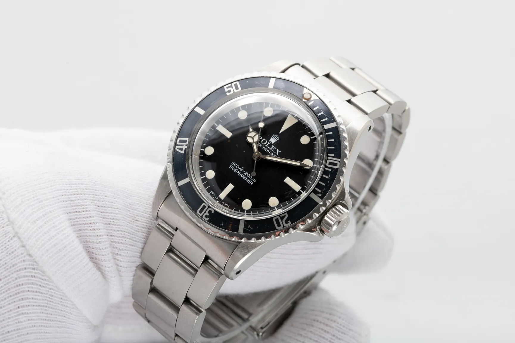 Rolex Submariner 5513 39mm Stainless steel Black 3