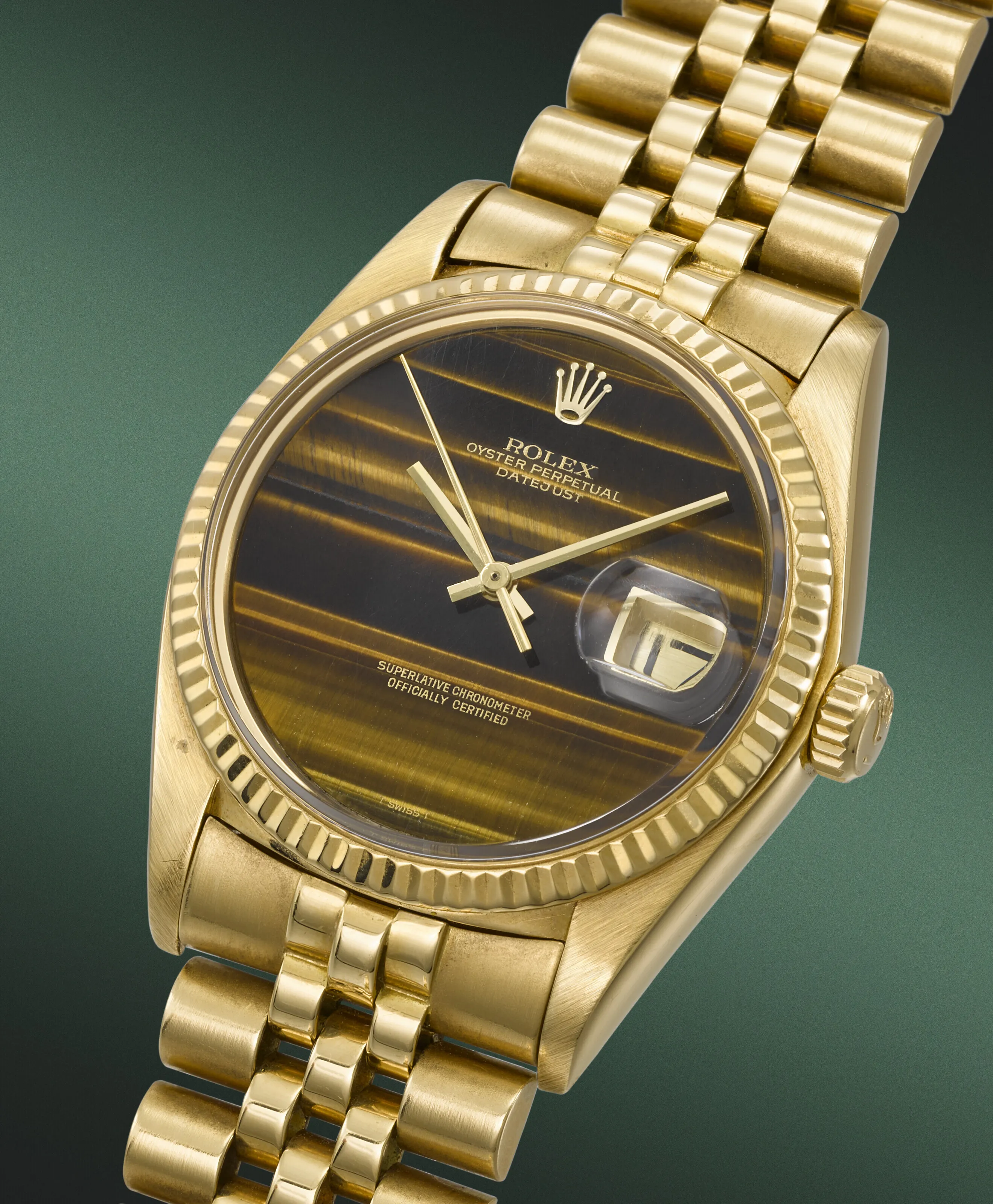 Rolex Datejust 36 1601 36mm Yellow gold Brown 1