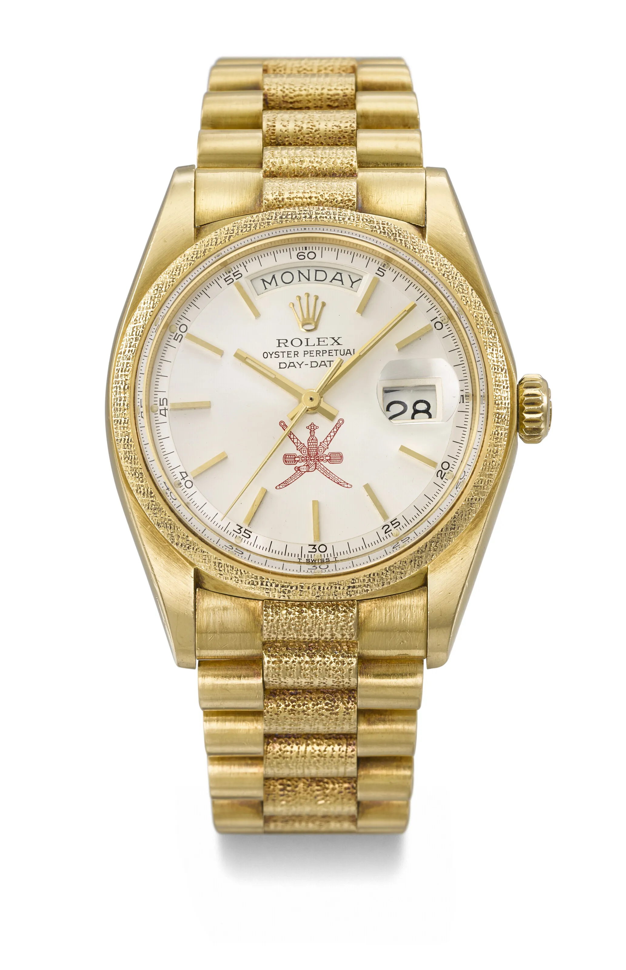 Rolex Day-Date 36 1811 36mm Yellow gold Silver