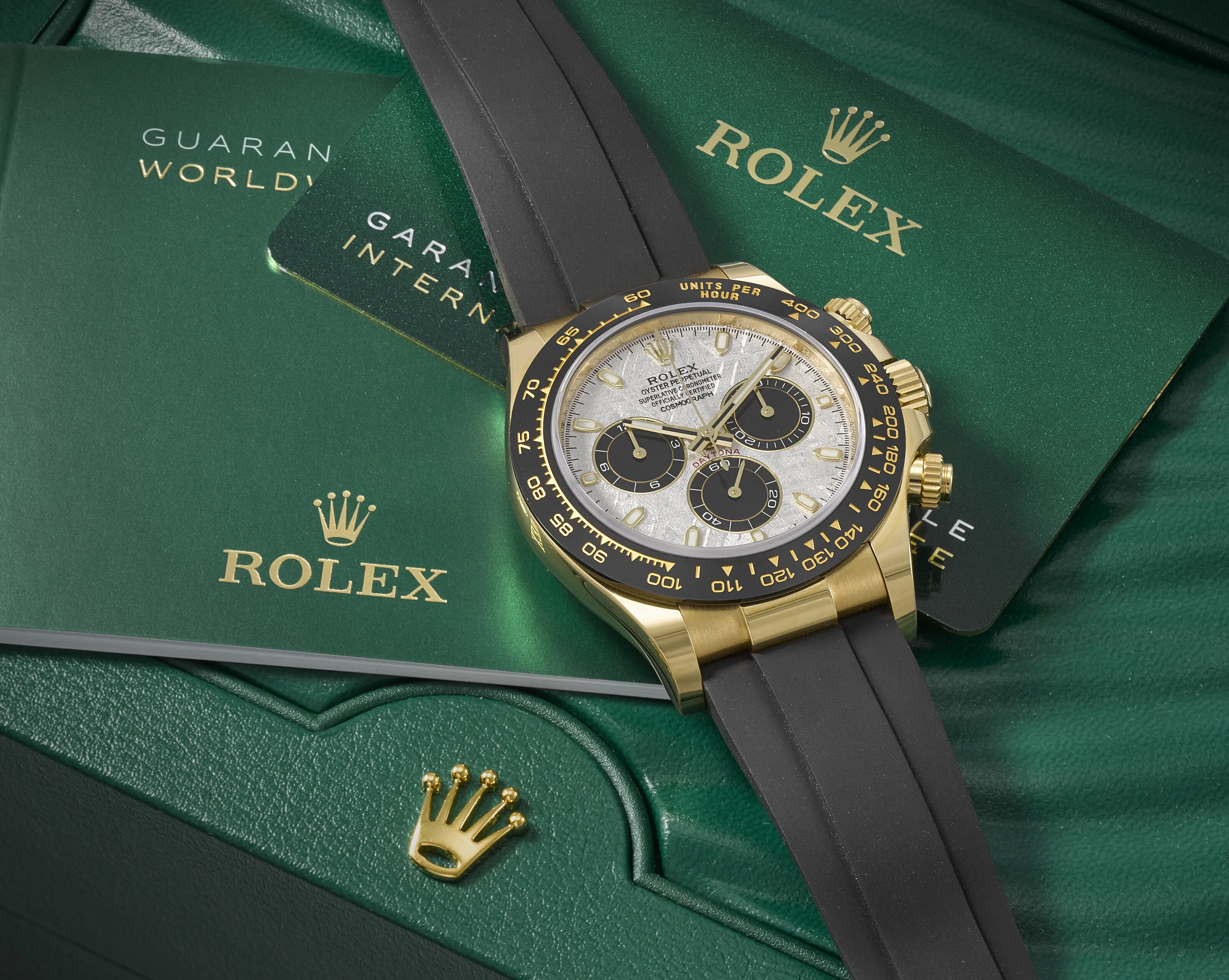 Rolex Daytona 116518LN 40mm Yellow gold Meteorite 2