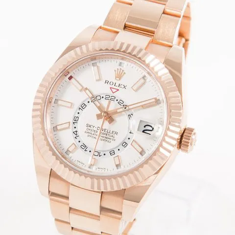 Rolex Sky-Dweller 326935 42mm Rose gold White