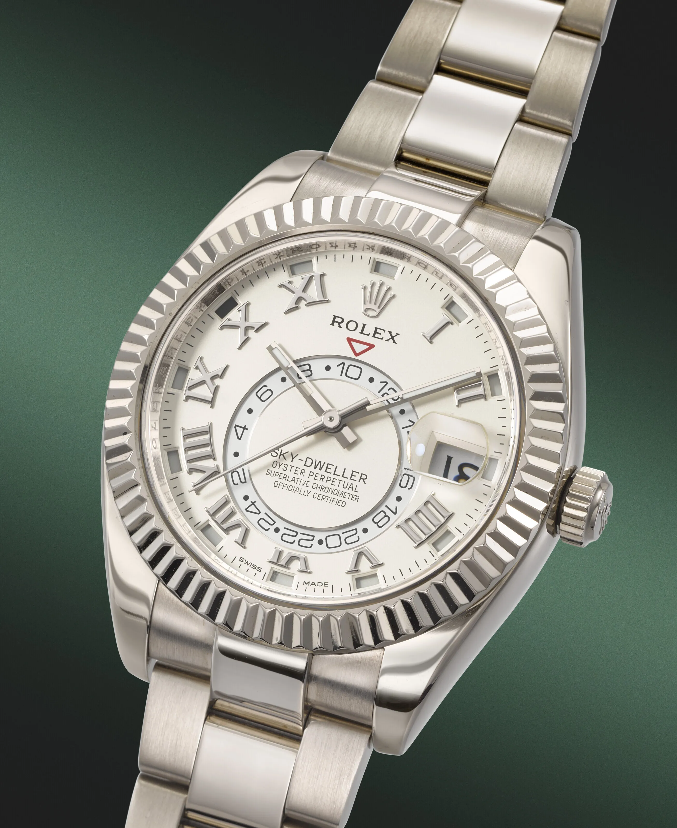 Rolex Sky-Dweller 326939 42mm White gold Silver 1