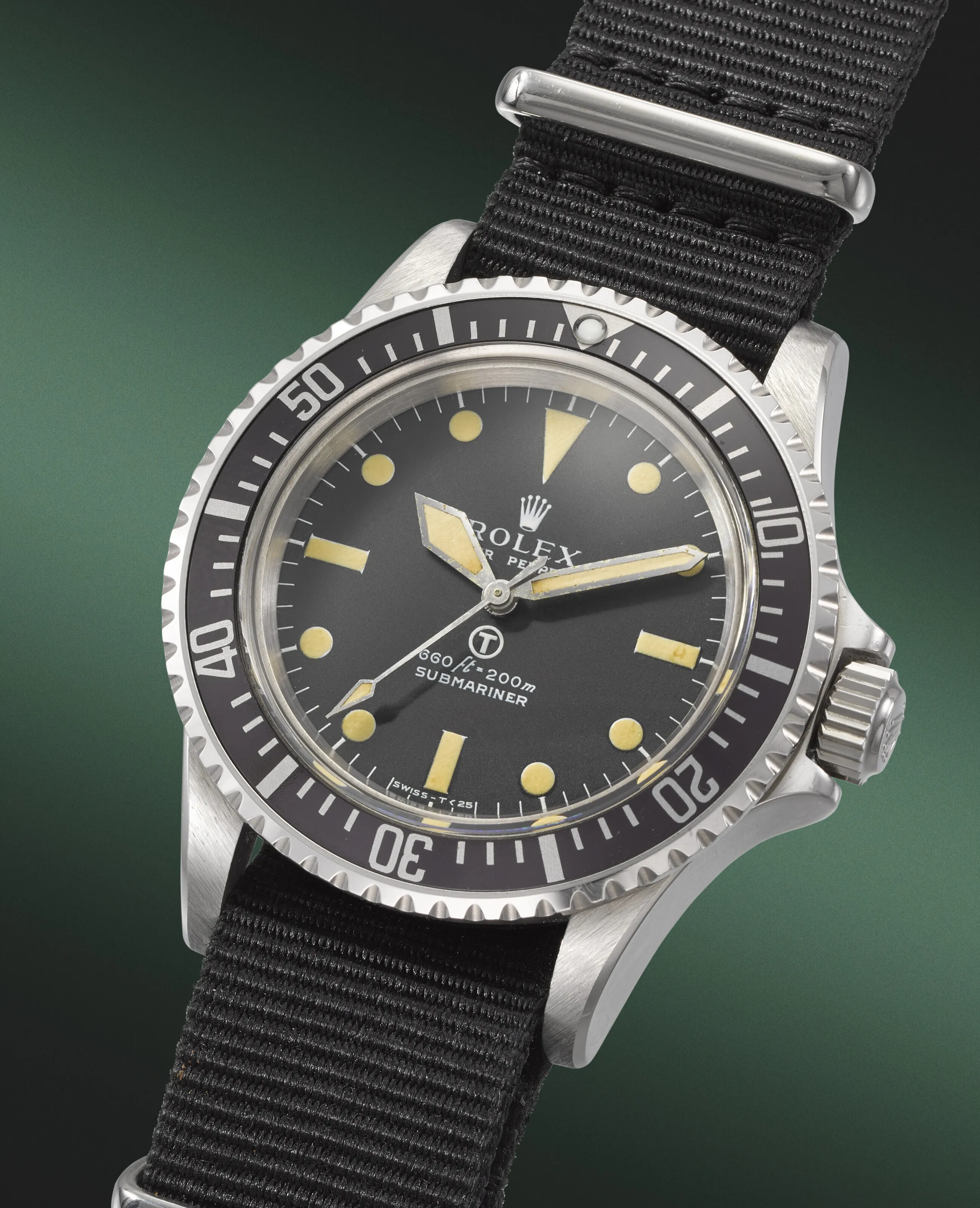 Rolex Submariner 5513 39mm Stainless steel Black 3