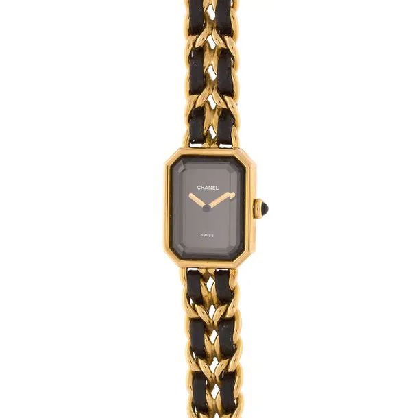 Chanel Premier 20mm Gold-plated Black