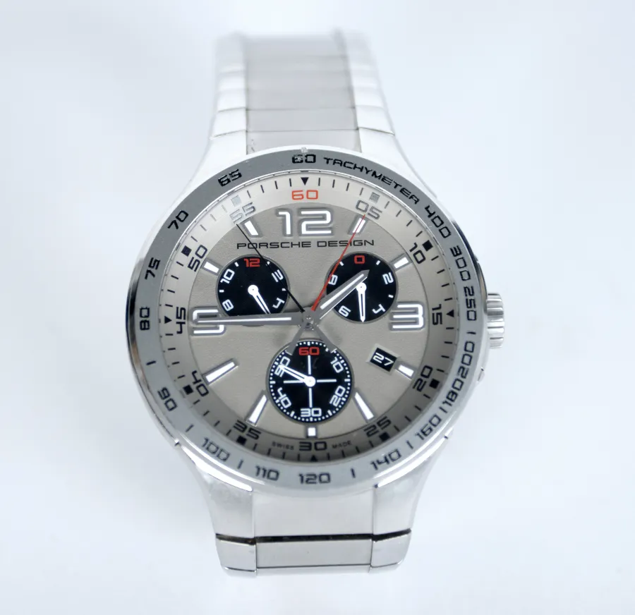 Porsche Design P'6000 40mm Stainless steel Silver