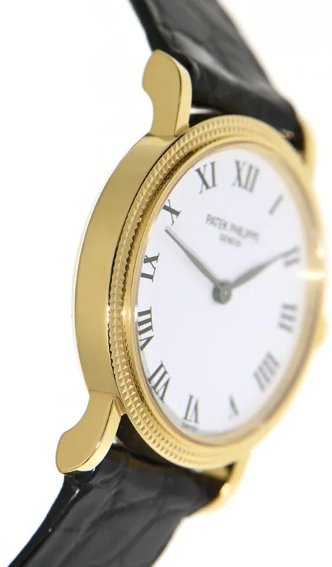 Patek Philippe Calatrava 4809 25mm Yellow gold Porcelain 7