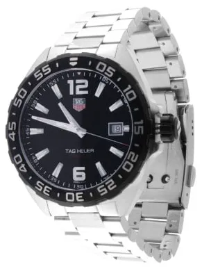 TAG Heuer Formula 1 Quartz WAZ1110.BA0875 41mm Stainless steel Black