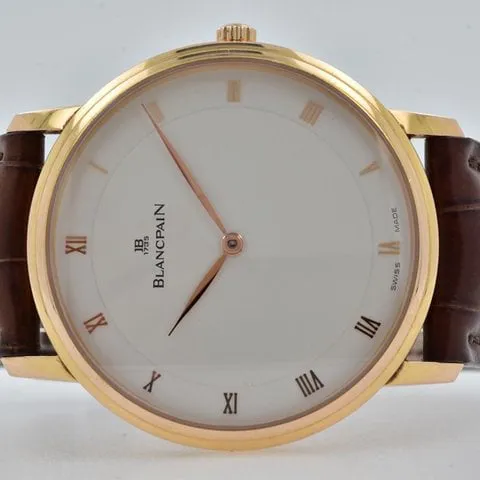 Blancpain Villeret Ultra-Slim 4053-3642-55 40mm Rose gold Silver