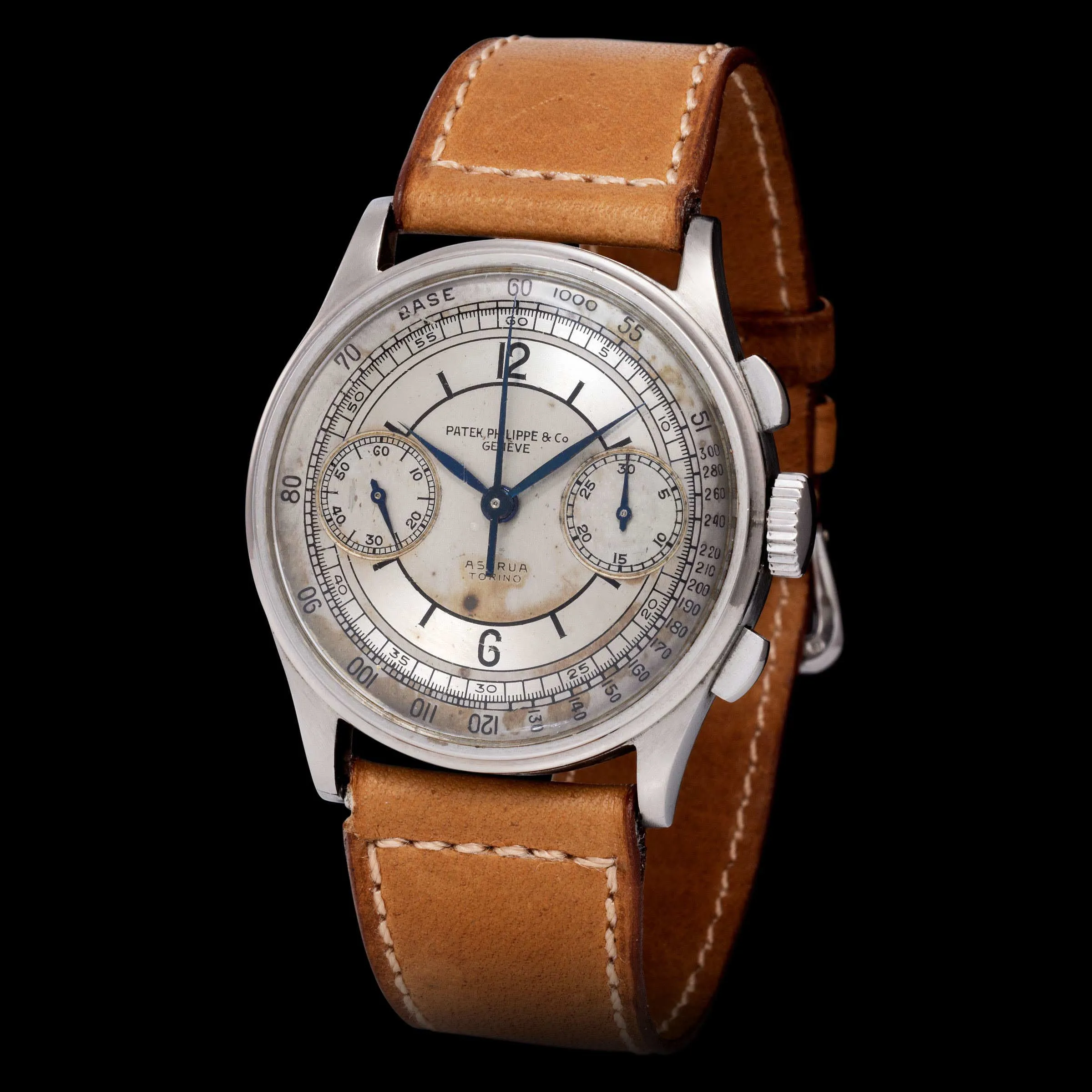 Patek Philippe Chronograph 130 33mm Stainless steel Silver