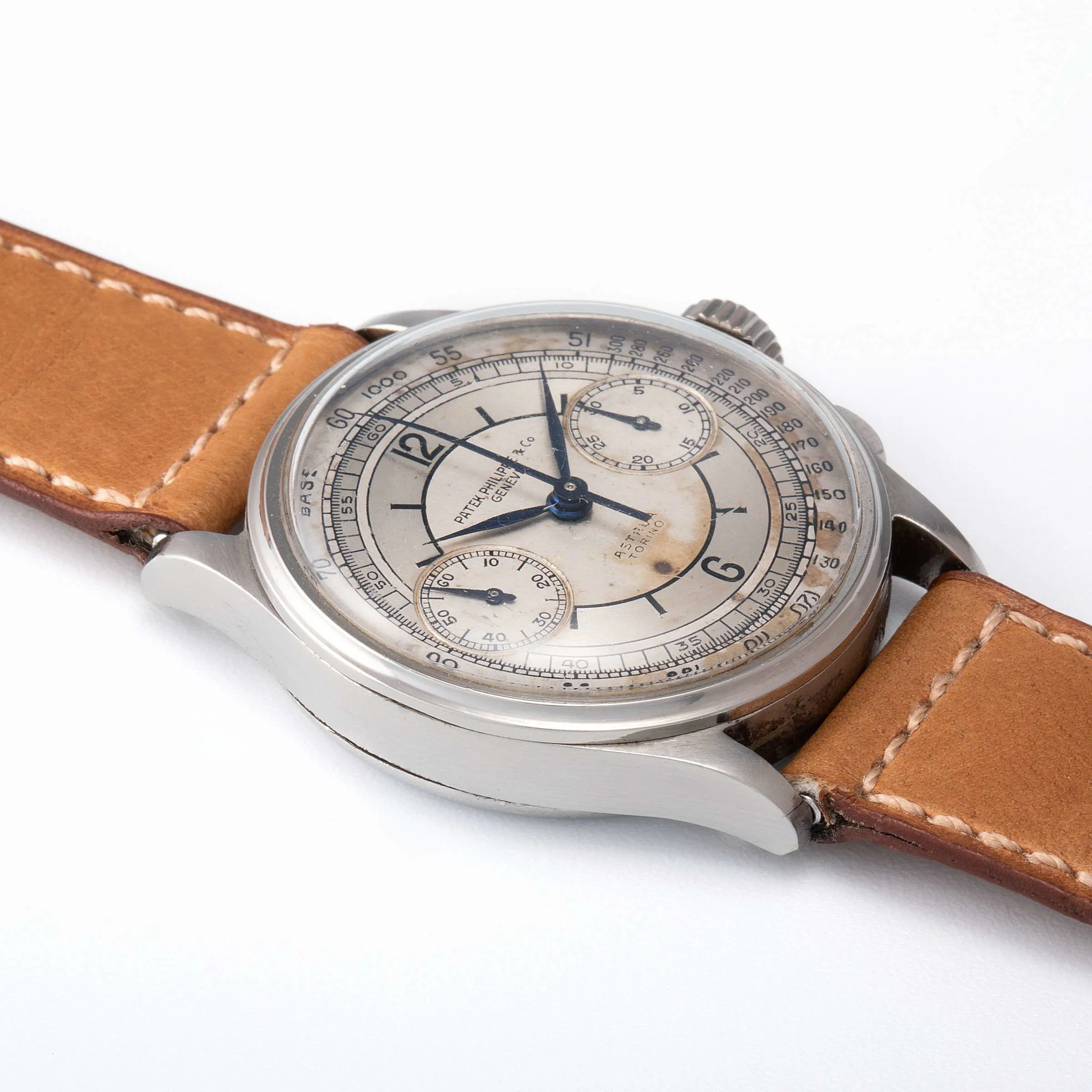 Patek Philippe Chronograph 130 33mm Stainless steel Silver 1