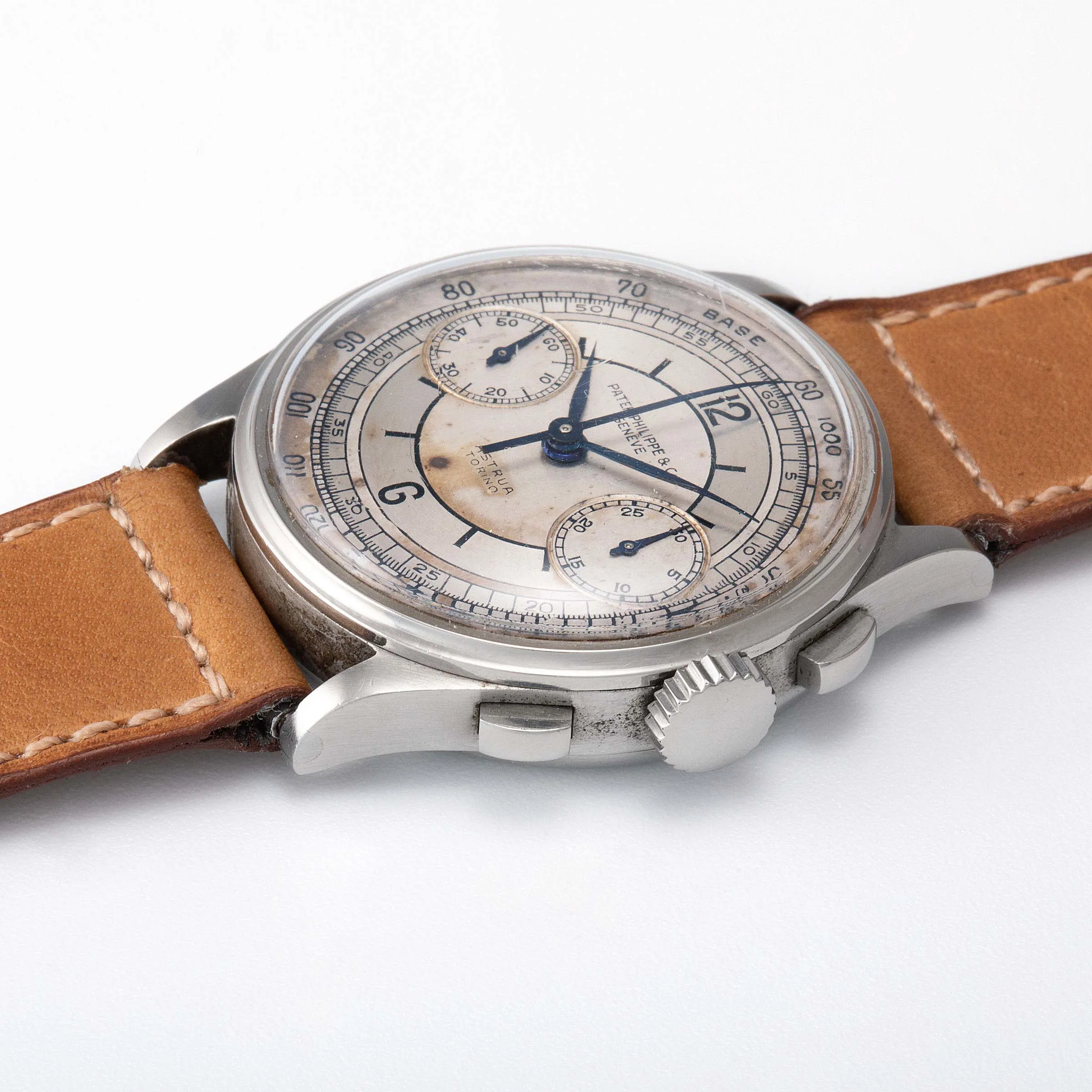 Patek Philippe Chronograph 130 33mm Stainless steel Silver 2