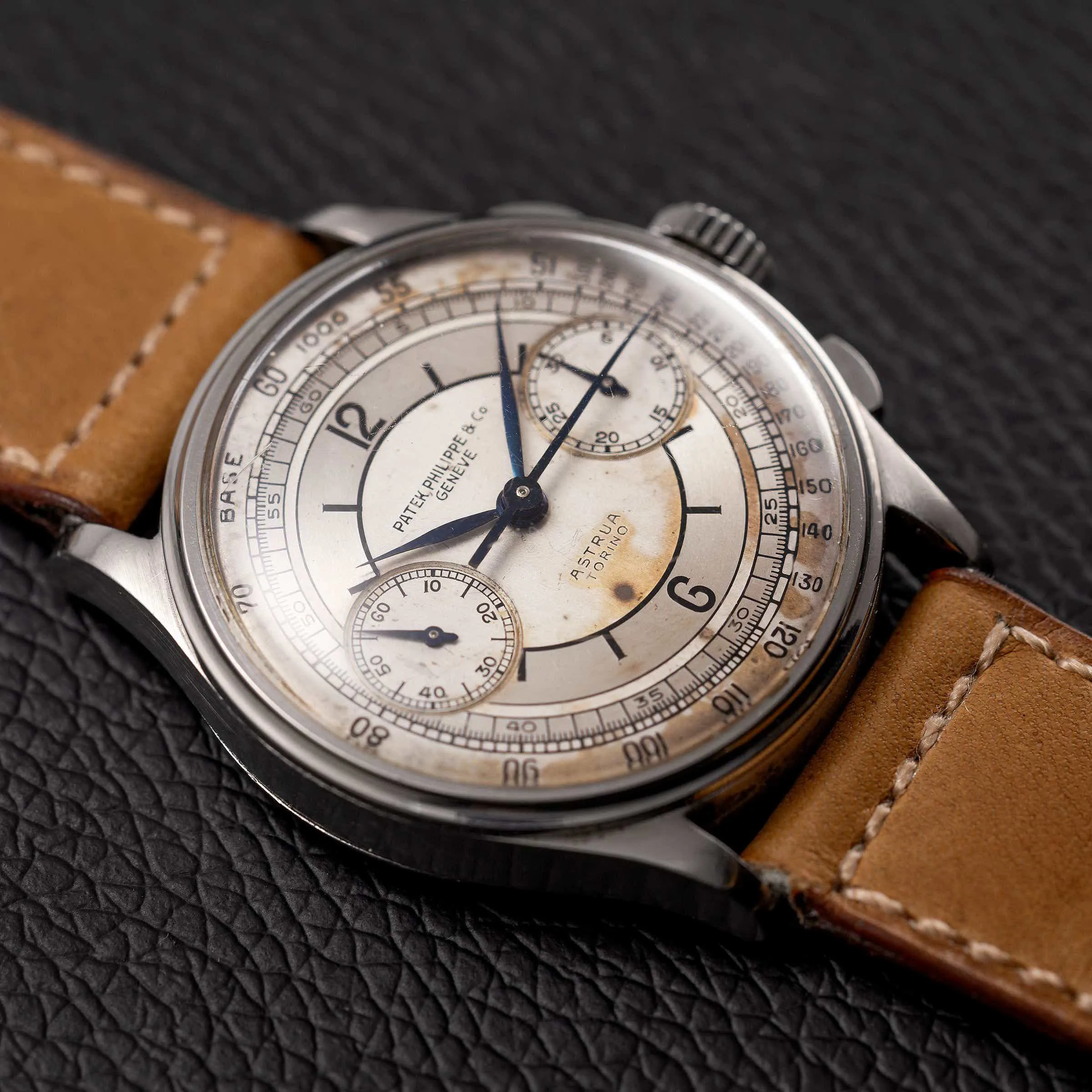 Patek Philippe Chronograph 130 33mm Stainless steel Silver 9