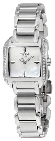 Tissot T-Wave T02138571 24mm Stainless steel Mother-of-pearl