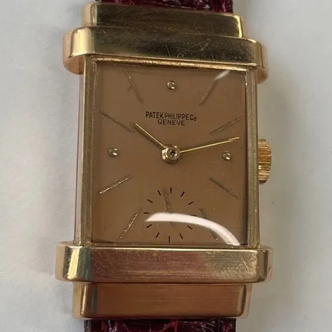 Patek Philippe Top Hat 1450 25mm Rose gold Silver