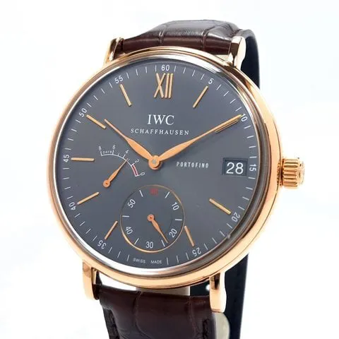 IWC Portofino IW510104 45mm Rose gold Grey