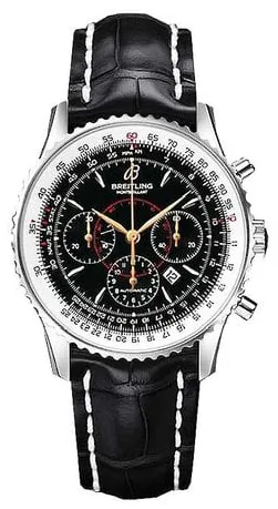 Breitling Montbrillant A41370 38mm Steel Black