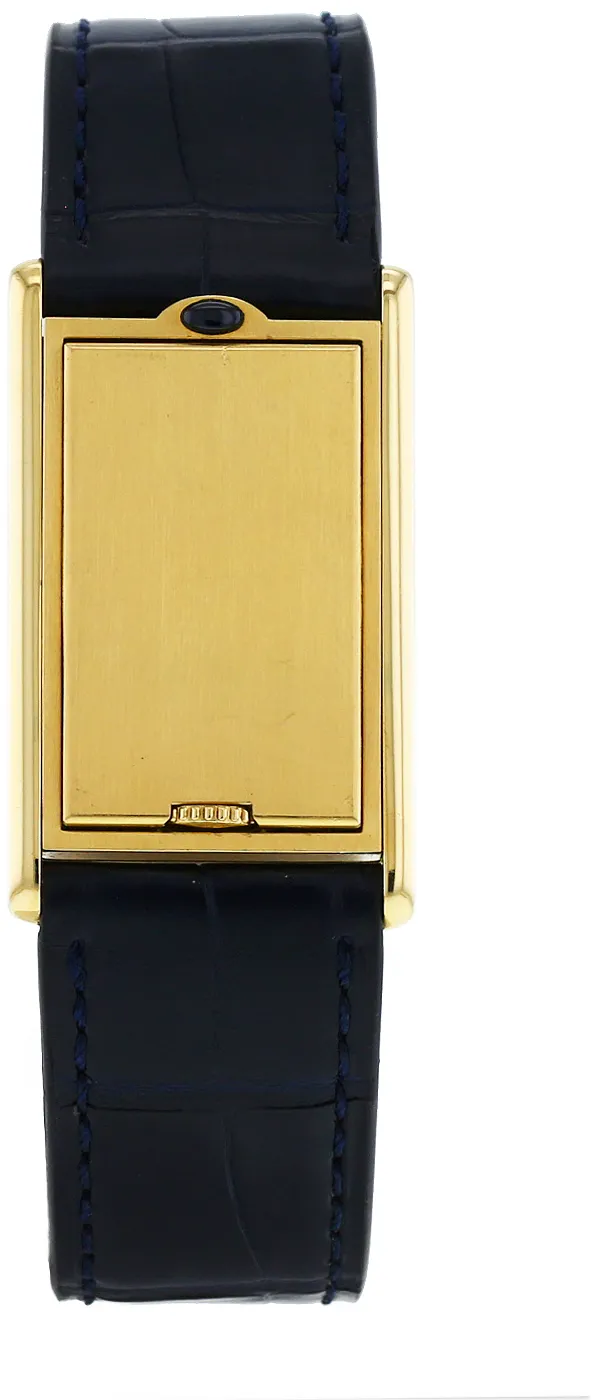 Cartier Tank 2782 23mm Yellow gold Silver 2