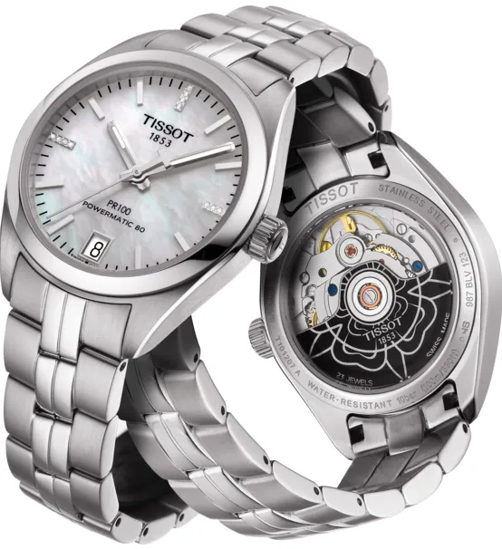 Tissot PR 100 T101.207.11.116.00 32mm Stainless steel White