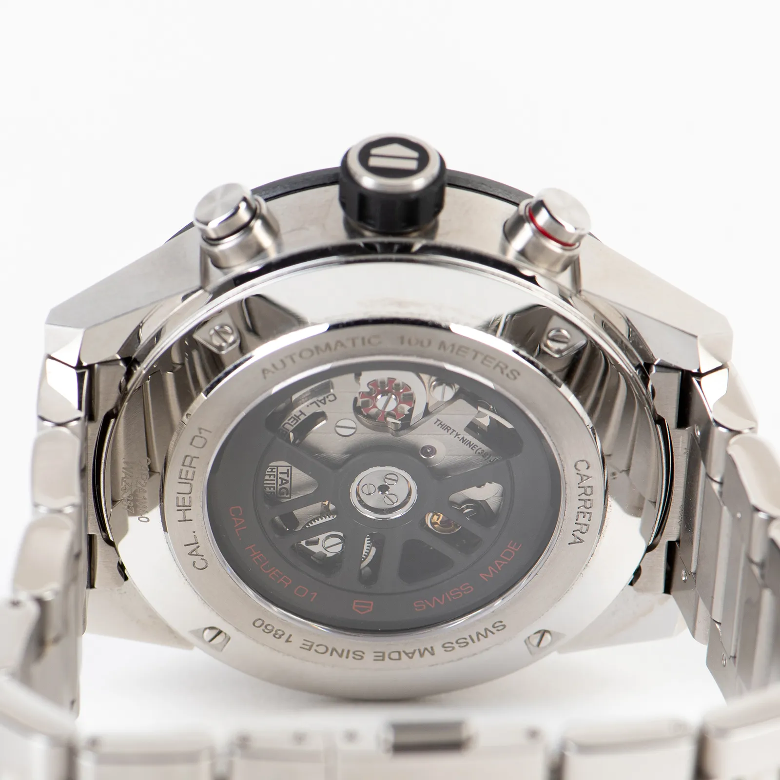 TAG Heuer Carrera CAR2A1W.BA0703 43mm Stainless steel Skeleton 6