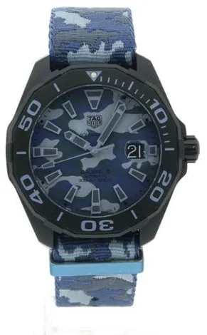 TAG Heuer Aquaracer WAY208D.FC8221 43mm Titanium Blue