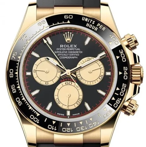 Rolex Daytona 126518ln 40mm Yellow gold Black