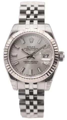 Rolex Lady-Datejust 179174 26mm Stainless steel Silver