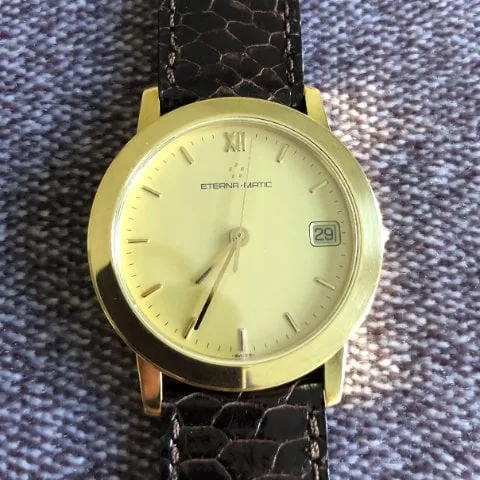 Eterna Eterna-Matic 34mm Yellow gold