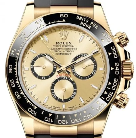 Rolex Daytona 126518ln 40mm Yellow gold Black