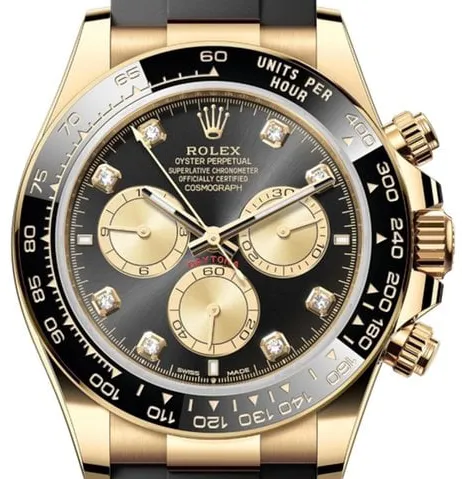 Rolex Daytona 126518ln 40mm Yellow gold Black