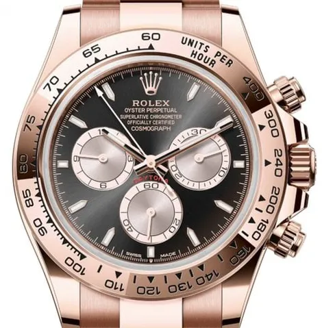 Rolex Daytona 126505 40mm Rose gold Black