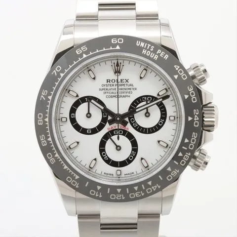 Rolex Daytona 116500LN 40mm Stainless steel White