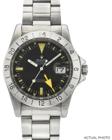 Rolex Explorer II 1655 40mm Stainless steel Black