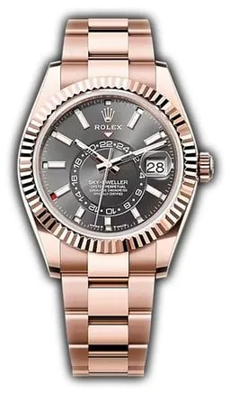 Rolex Sky-Dweller 336935 42mm Rose gold Gray