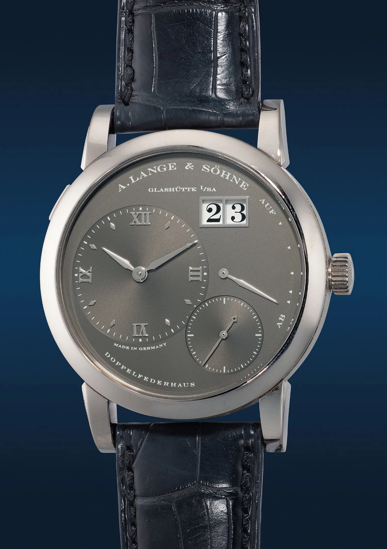 A. Lange & Söhne Lange 1 101.030 38.5mm White gold Gray