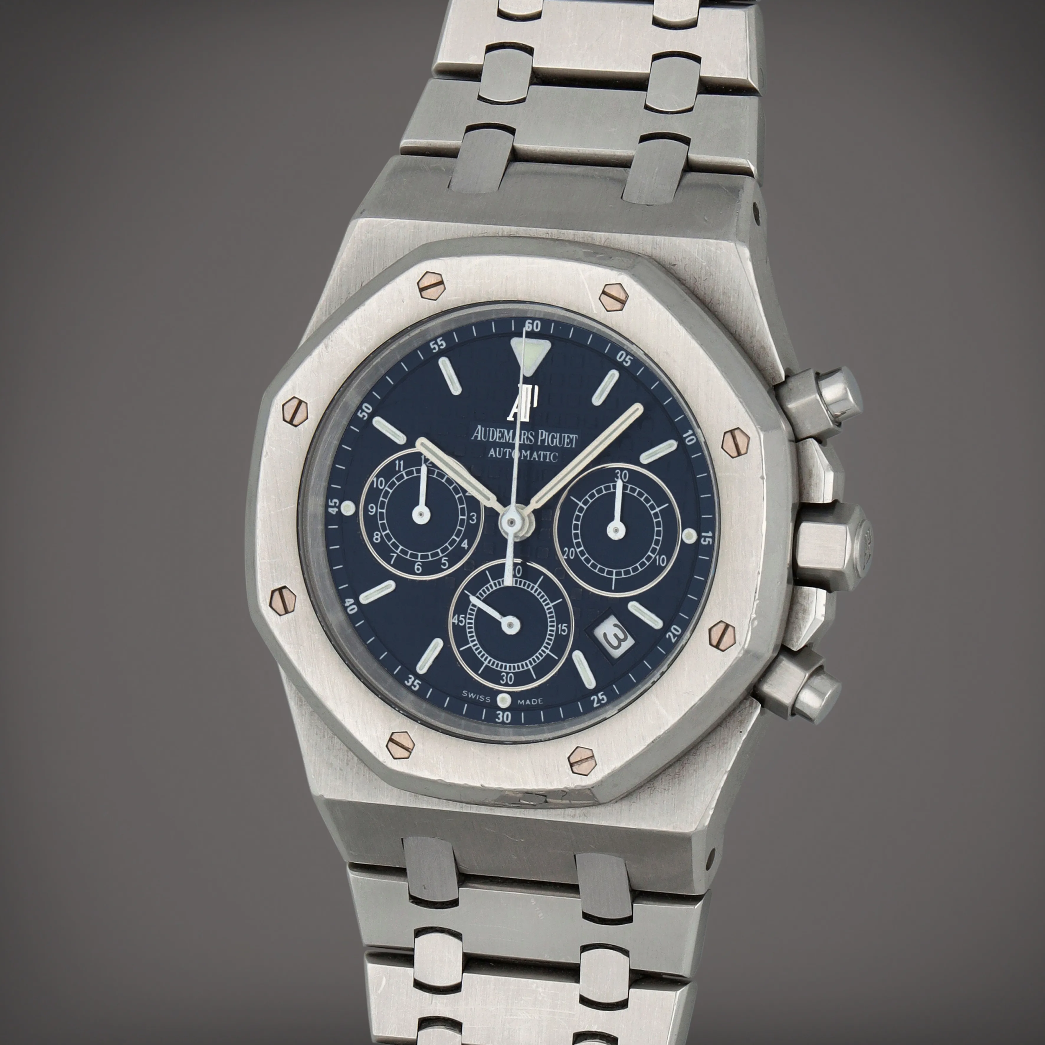 Audemars Piguet Royal Oak Chronograph 25860ST 39mm Stainless steel Blue