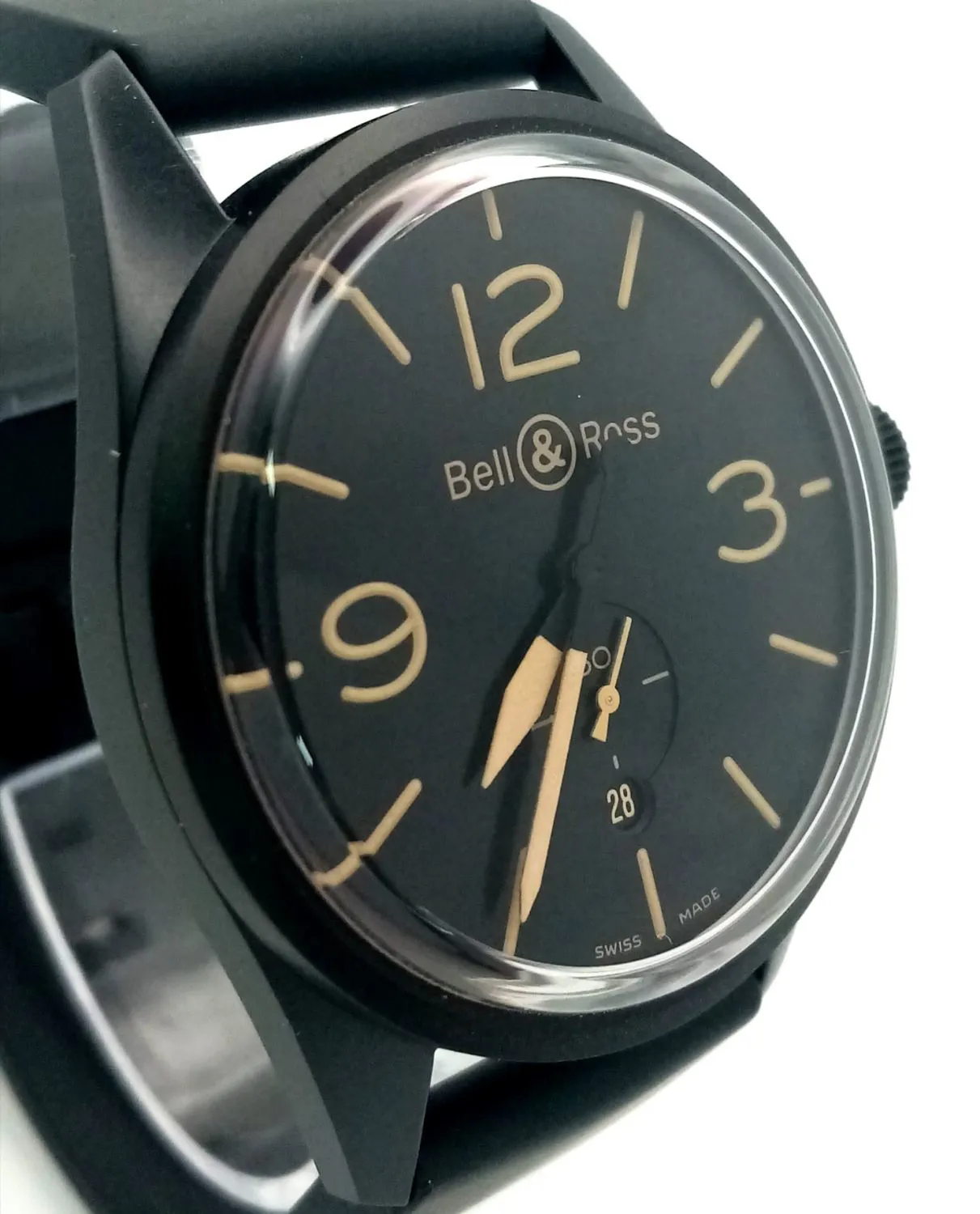 Bell & Ross BR123-95-SC 41mm Stainless steel Black 2