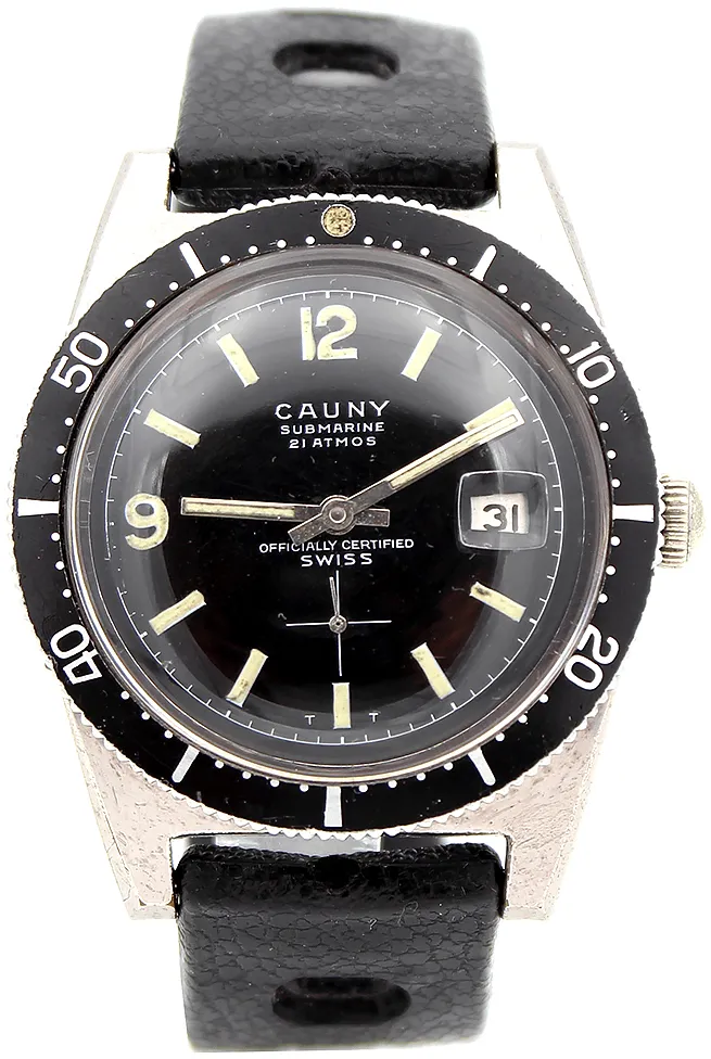 Cauny Cauny Vintage Submarine Calendario 37mm