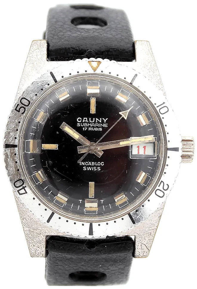 Cauny Cauny Vintage Submarine Calendario 1803 37mm