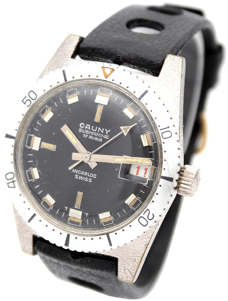 Cauny Cauny Vintage Submarine Calendario 1803 37mm 5