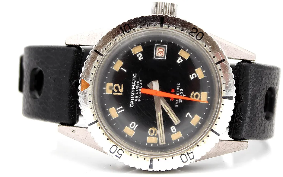 Cauny Cauny Vintage Submarine Calendario 270-69164 37mm 5