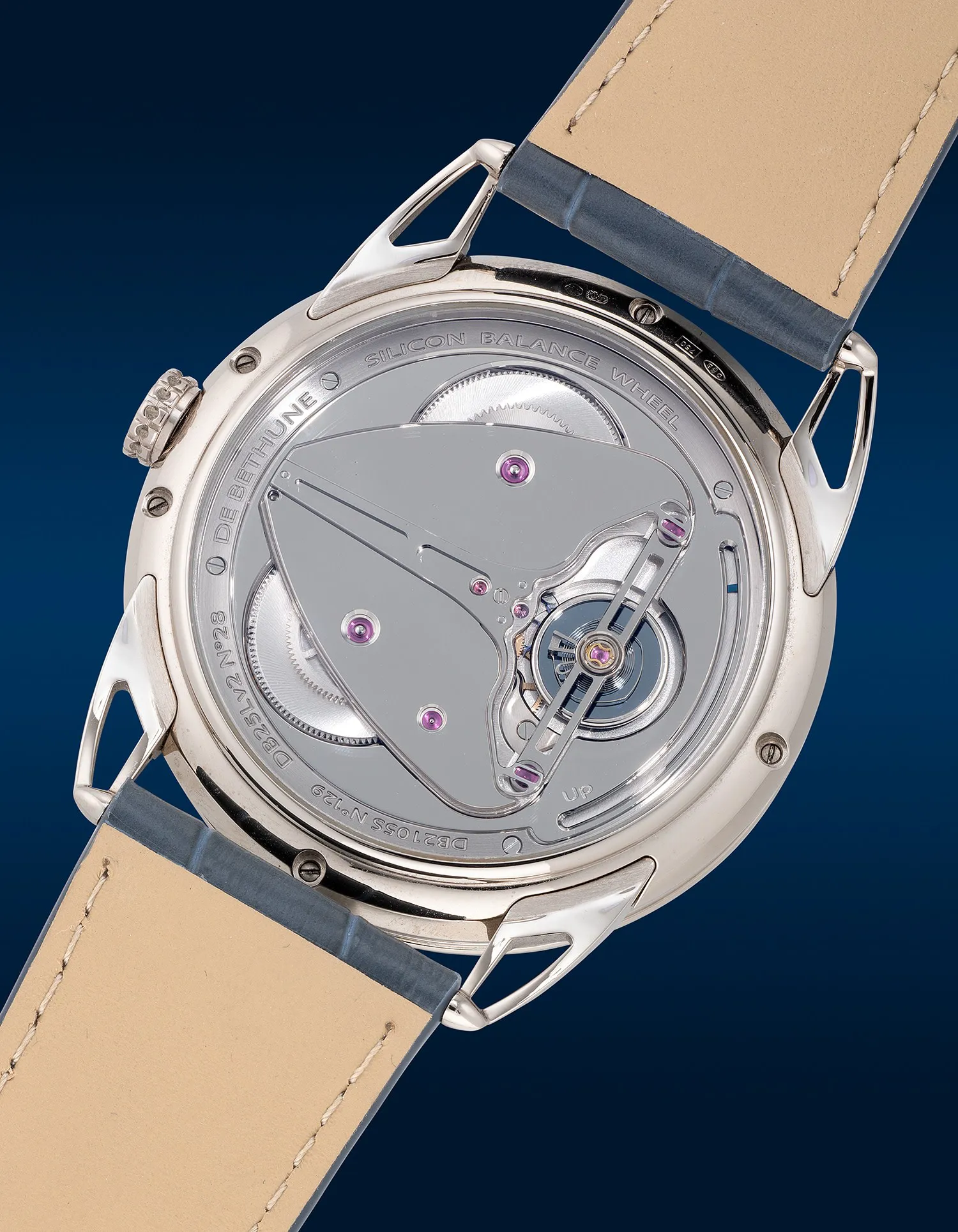 De Bethune DB25 DB25LWS3V2 43mm White gold Blue 2