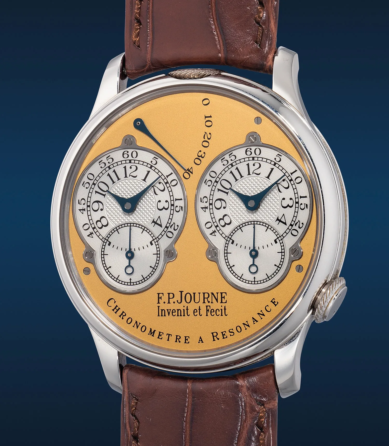 F.P. Journe Chronomètre à Résonance 38mm Platinum Yellow gold