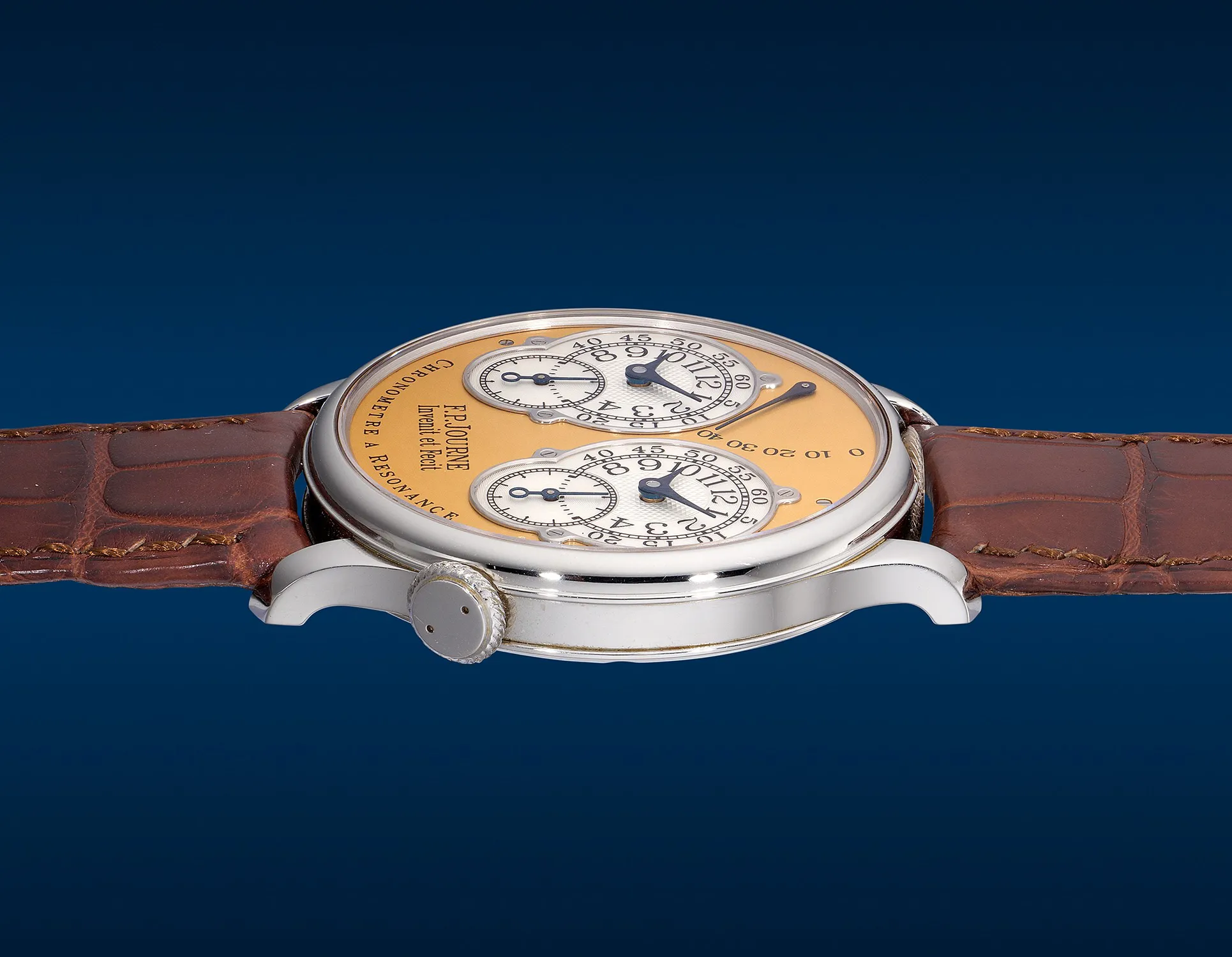 F.P. Journe Chronomètre à Résonance 38mm Platinum Yellow gold 3