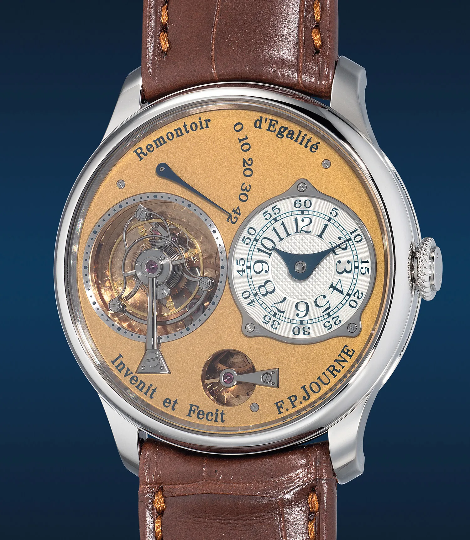 F.P. Journe Tourbillon Souverain 38mm Stainless steel Bronze