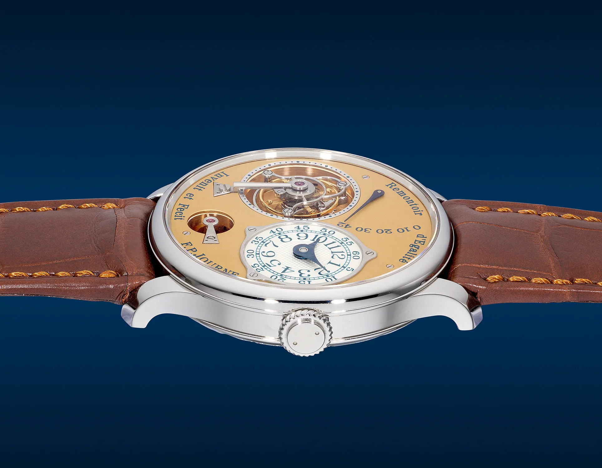 F.P. Journe Tourbillon Souverain 38mm Stainless steel Bronze 2