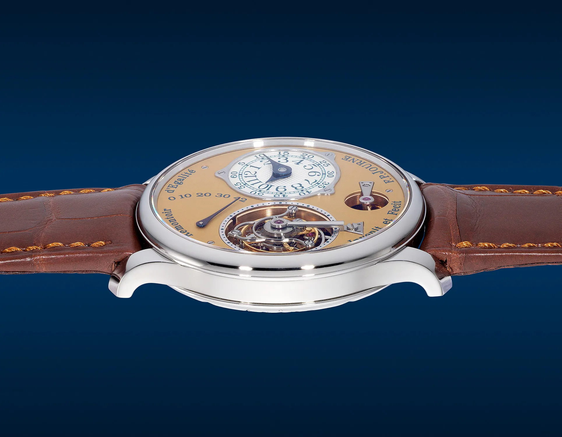 F.P. Journe Tourbillon Souverain 38mm Stainless steel Bronze 3